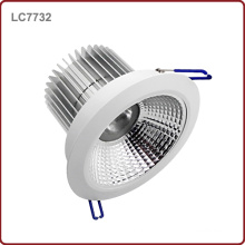 Lámpara empotrable regulable de 15W LED COB con reflector (LC7732)